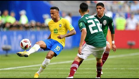 brasil vs méxico 2018